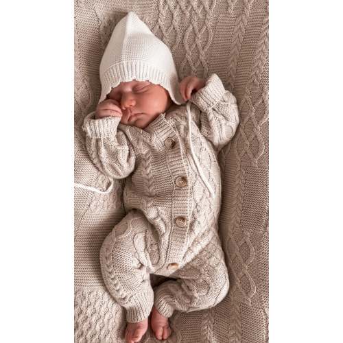 Luna + Luca Mixed Knit Jumpsuit