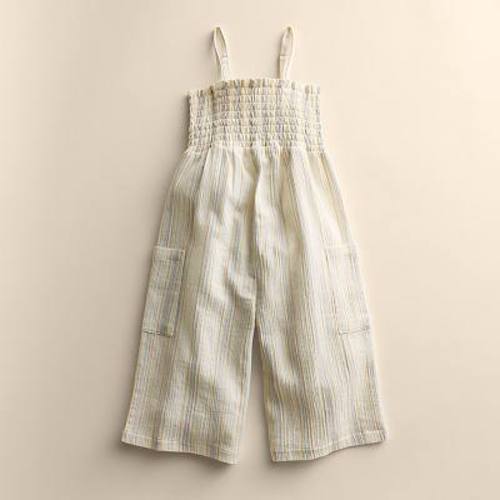 Toddler Girl Little Co. By Lauren Conrad Smocked Wide Leg Jumpsuit