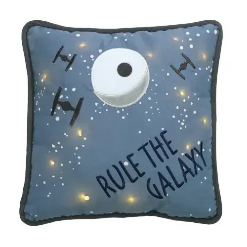 Star Wars Signature Galaxy LED Light-Up Decorative Throw Pillow – Lambs & Ivy