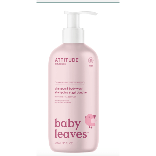 Baby Shampoo & Body Wash 2-in-1 - Clean Ingredients I ATTITUDE
