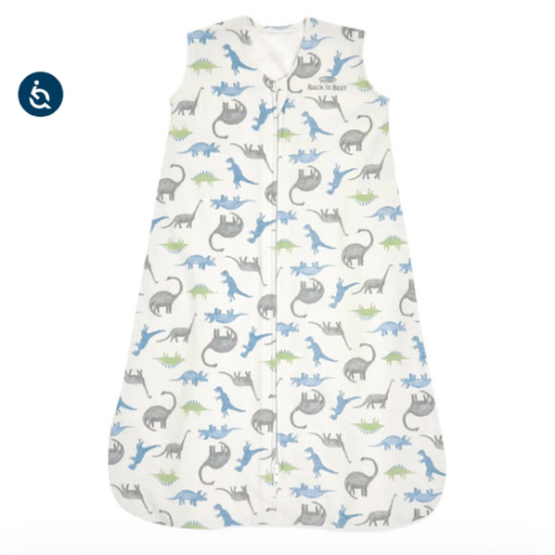100% Cotton Wearable Blanket Dinosauria | Medium | HALO US