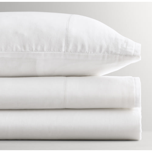 Ultra-Fine Organic Cotton Solid Crib Fitted Sheet