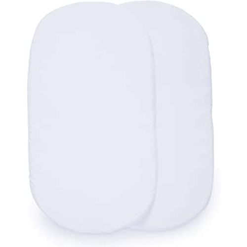 Delta Children Fitted Bassinet Sheet Set, 2-Pack – Compatible with The Following Bassinets: 27201, 27202, 27302 and 27303