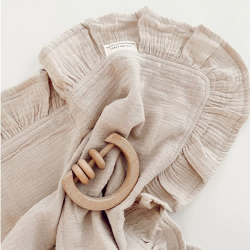 ORGANIC COTTON RUFFLE SWADDLES – Lion + Lamb the Label