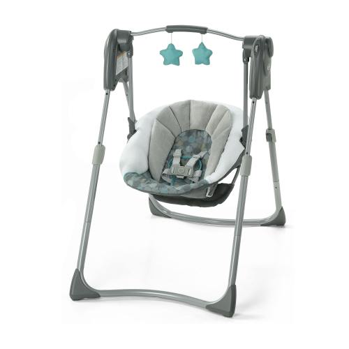 Slim Spaces™ Compact Baby Swing