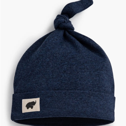 Top Knot Cap - Monica + Andy - Navy Blue Heather
