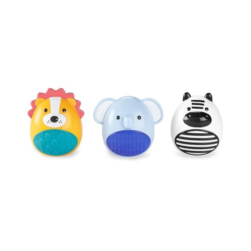 Skip Hop Baby Toy Maracas Jungle Beats Egg Shaker Musical Toy 3-Piece Set