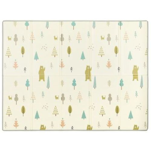 Dream On Me Play Time Reversible & Water-resistant Baby Play Mat, Goofy Den