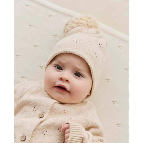 ALETTE BEANIE 0-2y / light oatmeal marle