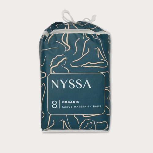 Organic Cotton Cover Pads for Postpartum Recovery – Ultra-Soft, Natural, Essential Care – Nyssa