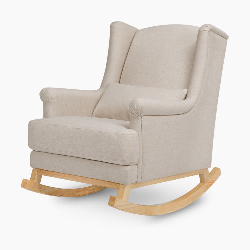 Namesake Miranda Wingback Rocker - Performance Beach Eco Weave/Light Legs