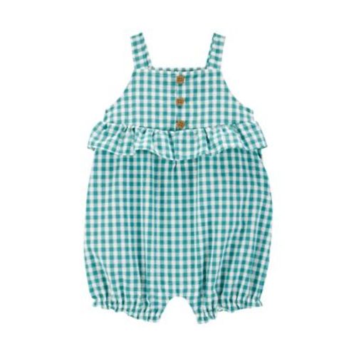 Baby Girls Gingham Romper