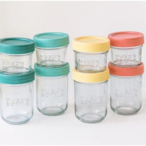 Breastmilk Storage Jar Set – Mason Bottle