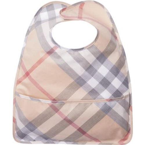Burberry Check Cotton Bib