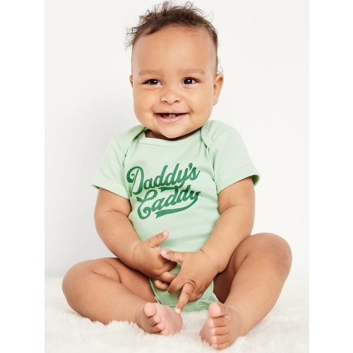Unisex Short-Sleeve Bodysuit for Baby