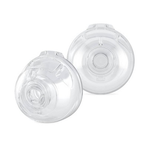 Lansinoh Wearable Pump Replacement Cups with Flanges, Postpartum Essentials - 2ct