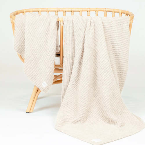 Chenille Blanket - Dune - Small & Large