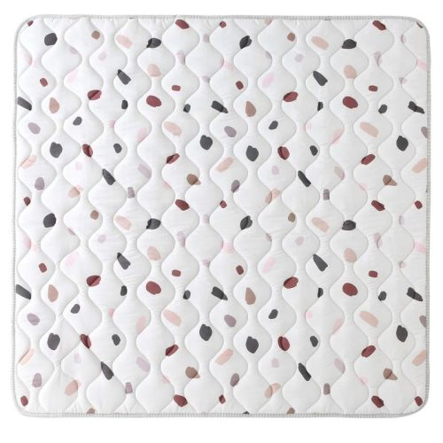 Hakuna Matte: Stylish Baby Play Mat: Confetti & White Design - 72x48'