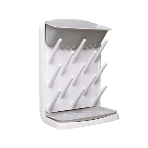Amazon.com : Ubbi Vertical Baby Bottle Drying Rack, Space Saving Countertop Drying Rack Baby Accessory, Gray : Baby