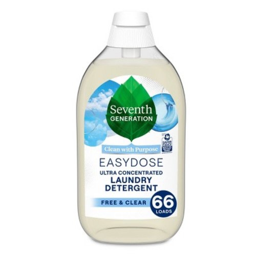 Seventh Generation Free & Clear Laundry Detergent – 23.1 Fl Oz