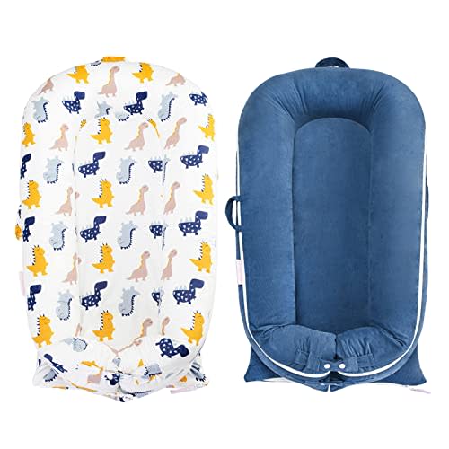 2-Piece Set (Corduroy Blue)*1+(Dino)*1
