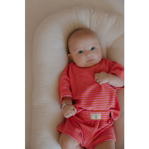 Child Terry Short Set | Strawberry