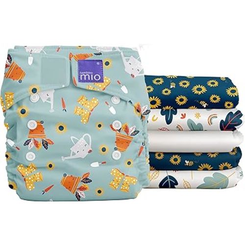 Bambino Mio, miosolo Classic Cloth Diaper Set, get Growing