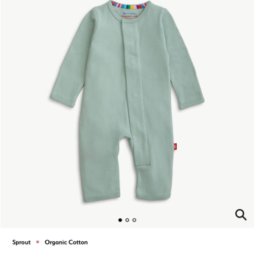 Magnetic Coverall – Organic Cotton