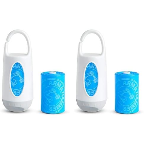 Munchkin® Arm and Hammer Diaper Bag Dispenser and 24 Diaper Disposal Bags (Pack of 2)