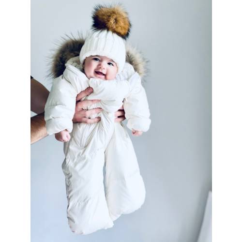 Baby hat, Infant Pom Pom hat, real fur newborn hat, fur Pom Pom baby hat, baby shower gift, newborn beanie, winter baby hat, newborn gift