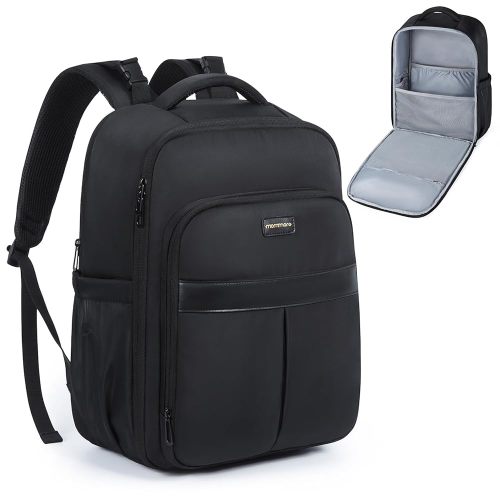 mommore Diaper Bag Backpack Large Baby Bag 37L with 15.6'' Laptop Sleeve Mom Bags with Insulated Pockets, Changing Pad, Stroller Straps, Travel, Work