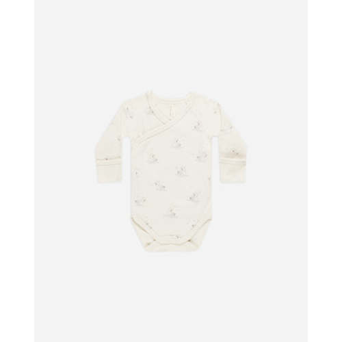 Side Snap Bodysuit || Swans