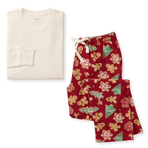Gingerbread Bake Matching Family Men's Pajamas – Burt's Bees Baby