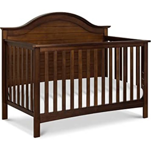 Carter's by DaVinci Nolan 4-in-1 Convertible Crib in Espresso, Greenguard Gold Certified, 57.5x30.8x47 Inch (Pack of 1)