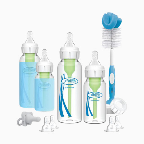Dr. Brown's Options+ Glass Narrow Anti-Colic Baby Bottle Gift Set