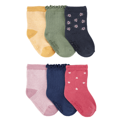Baby 6-Pack Booties - Carter's | Carter's