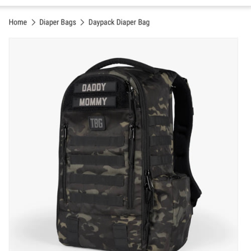 Daypack Diaper Bag by TBG – Tactical Baby Gear