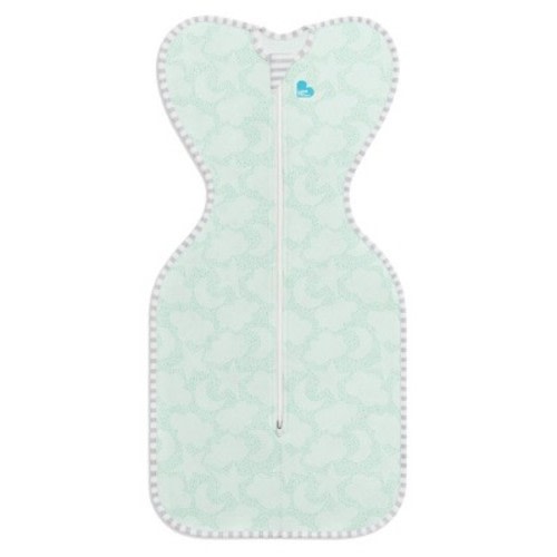 Love To Dream Swaddle UP Adaptive Organic Swaddle Wrap - Celestial Dot Mint - S