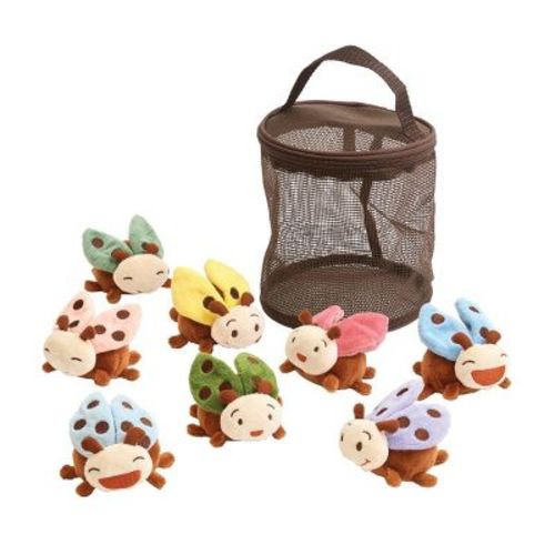 Kaplan Early Learning Crinkle and Texture Magnetic Ladybug Set