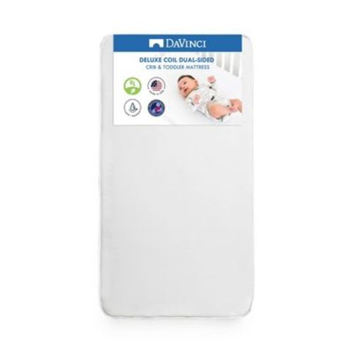 Davinci Deluxe Coil Crib & Toddler Mattress, Greenguard Gold Certified