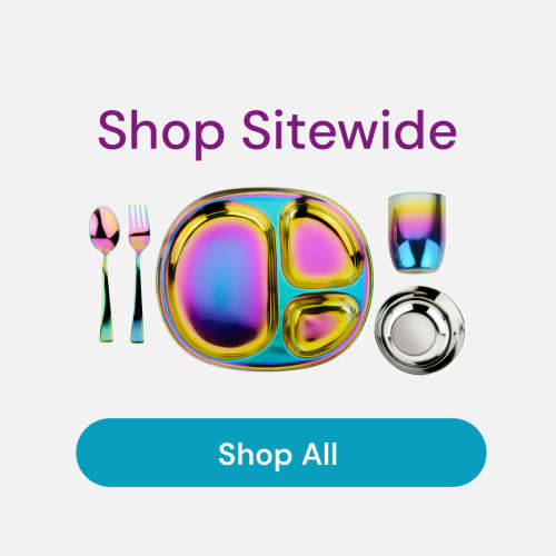 Ahimsa Stainless Steel Dish Set for Kids – AHIMSA®