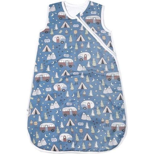 Copper Pearl Sleep Sack: Warm and Cozy Baby Bag in a Variety of Trendy Designs, Safe Alternative to Blankets, Sleeveless Baby Sleep Sack Swaddle Sizes Newborn to 24 Months - Bridger