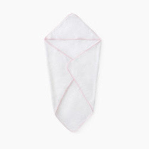 Weezie Baby Hooded Towel - Pink Gingham