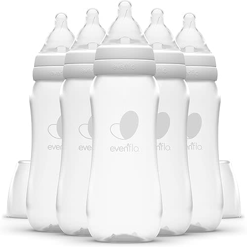 Evenflo Feeding Premium Proflo Venting Balance Plus Standard Neck Baby, Newborn and Infant Bottles - Developed by Pediatric Feeding Specialists - 9 Ounce (Pack of 6)