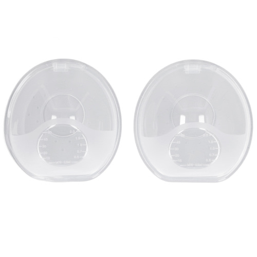 Pack of Wearable Breast Milk Collectors Reusable Leakproof Silicone Pacifier Nursing Cup for Mothers
