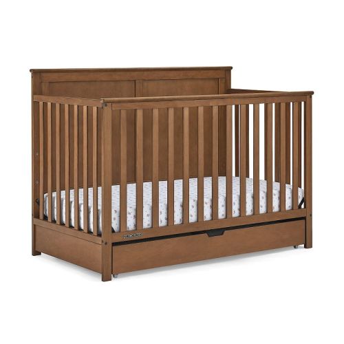 Delta Children Logan 6-in-1 Convertible Crib with Under Drawer
