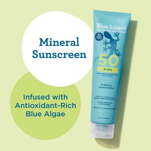 Kids SPF 50 Mineral Sunscreen Lotion | Blue Lizard US