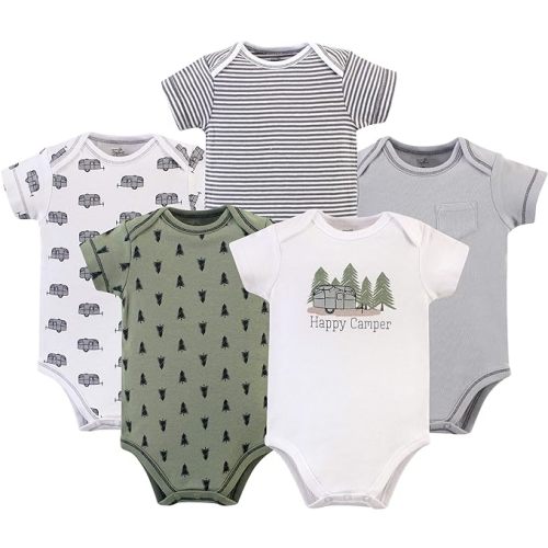 Touched by Nature Unisex Baby Organic Cotton Bodysuits