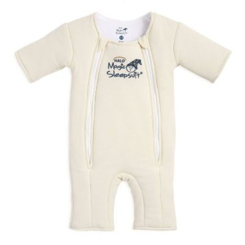 Baby Merlin's Magic Sleepsuit Swaddle Wrap Transition Product - 3-6 Months - Off White