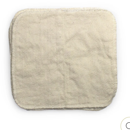 Cloth-eez Birdseye Wipes - Natural